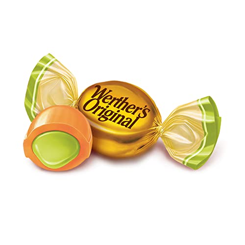 Werther's Original Hard Apple Filled Caramel Candy, 5.5 Oz Bags (Pack
