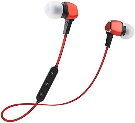 Bluetooth Headphones SPORTOP Wireless Sports Earphones In Ear Wireless Earbuds 4.2,Best Wireless Sports Earphones w/ Mic for Gym Running Workout Noise Cancelling Headsets