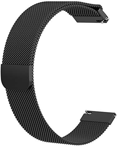 Juman Watch Band, Stainless Steel, Adjustable Strong Magnet Clasp, 4 Colors Available, 22MM Band Width, For Huawei Magic Smart Watch