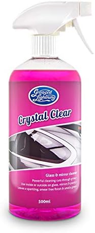 Greased Lightning Crystal Clear 500ml Glass Mirror Cleaner Amazon Co Uk Car Motorbike