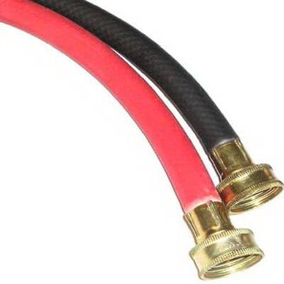 Master Plumber 1-5101p4tv Color Coded Washing Machine Hose, 3/8" Id X 4'