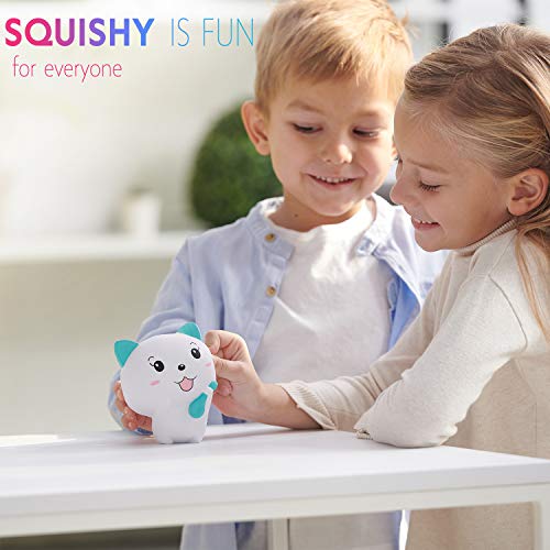4 Squishies+Cat+Squishy+Toys+Kids