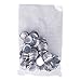 Pinty 500Pcs Durable Metal Button Parts 25mm 1 Inch for Badge Button Making Machine