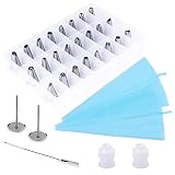 53 Pieces Cake Decorating Kits Supplies for Baking Cookies by THETIS Home