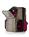 Gruv Gear Club Bag Flight-Smart Tech Backpack, Pewter/Crimson