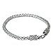 NOVICA Artisan Handmade Men's .925 Sterling Silver Bracelet Chain from Thailand 'Strength'