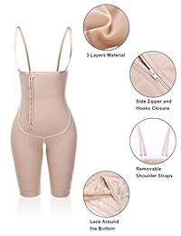 Corsé sin costuras para dama con busto abierto y control de abdomen