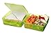 Sistema Lunch Collection Lunch Cube Food Storage Container, 47.3 Ounces/ 6 Cup, Assorted Colors