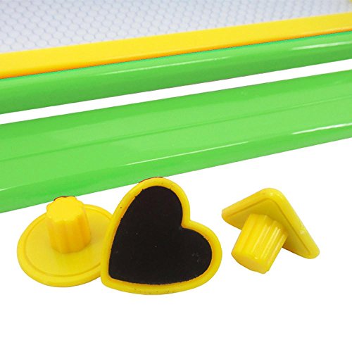DEESEE(TM) Children Kid DIY Cartoon Color Magnetic Writing Painting Drawing Graffiti Board Toy Preschool Tool Christmas Gift (Green)
