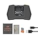 KUD i8+ 2.4GHz Plus Mini Wireless Keyboard with Touchpad Mouse LED Backlig Handheld Remote Control Keyboard for Android TV BOX,Smart TV,PC Notebook,X-BOX,HTPC(include Rechargable Li-ion Battery)