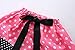 Mud Kingdom Girls Outfits Cute Cartoon Polka Dots Summer Holiday Clothes Sets