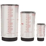 OXO GG 3 Piece Adjustable Measuring Cup Set