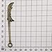 iloveDIYbeads 12pcs Craft Supplies Double Side Metal Weapon Sword Spear Lance Knife Charms Pendants for Crafting, Jewelry Findings Making Accessory for DIY Necklace Bracelet M189