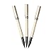 Uni-Ball Deluxe Rollerball Stick Pens, Fine Point 0.7mm, Black Ink, Champagne Gold Barrel, Pack of 3