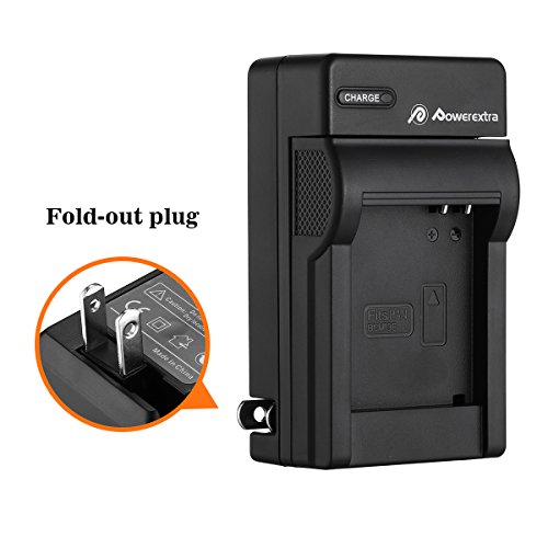 Powerextra 2 Pack Battery and Charger Compatible With Panasonic DMW