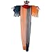Light Up Talking Hanging Scary Clown, Halloween Props, 6' W x 9' H, by Pitini Enterprises