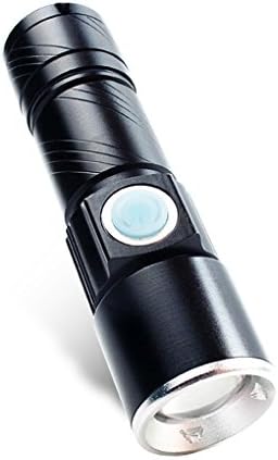 Mini Q5 LED Rechargeable Zoomable USB Flashlight Torch 3-mode Night Lamp Light