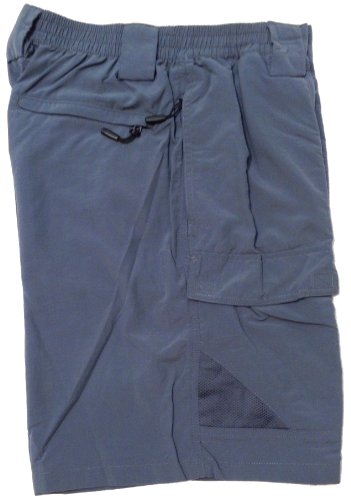 Bimini Bay Outfitters Grand Cayman Nylon Short Mid Blue Large