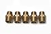 LTWFITTING Brass Pipe Hex Reducing Nipple Fitting 3/4-Inch x 3/8-Inch Male NPT(Pack of 5)