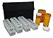 e-Pill 5 Times a Day x 7 Day Compact Weekly Pill Organizer, Vitamin and Medicine Pill Box - with Discreet Case
