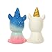 FUYAGE Galaxy Kawaii Galaxy Unicorn and Golden Horn Unicorn Squishies Slow Rising Jumbo Squishy Squeeze Toys for Kids and Adults