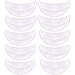 Blulu 20 Pieces Eyelash Perming Curler Silicone Eyelash Perming Pads Eyelash Lifting Rods for Eyelash Perms Eyelash Lifts, Light Pink