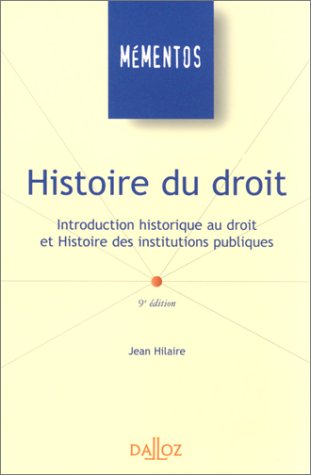 Histoire du droit