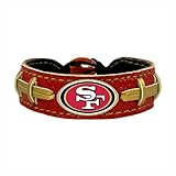 San Francisco 49ers Team Color NFL Football Bracelet