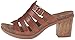 Dansko Women's Dina Slide Sandal, Camel Full Grain, 40 EU/9.5-10 M US