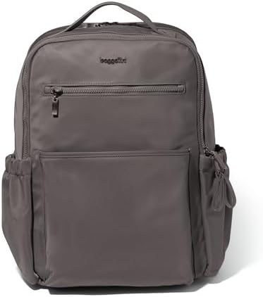 baggallini essential laptop backpack with rfid messenger bag Amazon.com: Baggallini Essential Laptop Backpack - 16x12 Inch Travel  Backpack with 16