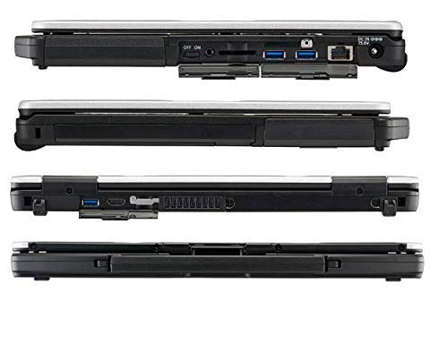 Panasonic Toughbook CF-54, Intel i5-6300U 2.40GHz, 14.0 FHD (1920 x 1080) Multi Touch, 8GB, 256GB SSD, Webcam, Backlit Keyboard, DVD Multi Drive, 4G LTE, WiFi, Bluetooth, Windows 10 Pro (Renewed)