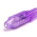 Novelty Place [Spy Pen] Invisible Ink Pen with Built-in UV Light - Magic Marker For Drawing, Secret Message Writing, Currency Checking, Security Marking (Pack of 4)
