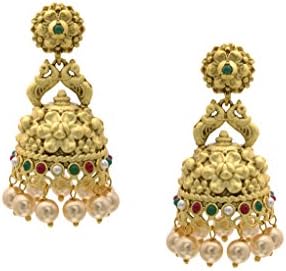 Beautiful Antique Pearls Jhumka From Krisha Jewels
