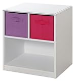 4D Concepts Girls 2 Drawer Nightstand -