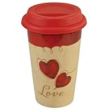 Valentine's Ceramic Travel Mug - 1 Corninthians 13:8
