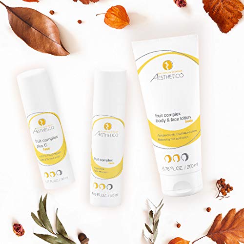 aesthetico fruit complex body & face lotion