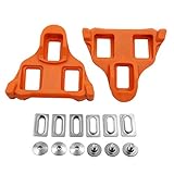 Mzyrh Road Bike Cleats 6 Degree Float Self-Locking Cycling Pedals Cleat for SH-11 SPD-SL System Shoes