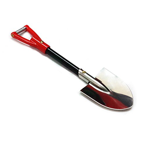 LAFEINA Metal Alloy Shovel Scale Accessories for 1/10 RC Cars Crawlers Axial SCX10 EXO Wraith D90