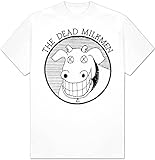 Dead Milkmen Men's Cow Logo T-shirt X-Large White