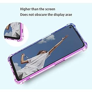 HAOTIAN Cover per Oppo A52/A72/A92 Cover, Custodia in TPU a Gradiente Colori, [Rinforzare la con Quattro Angoli… - immagine 5