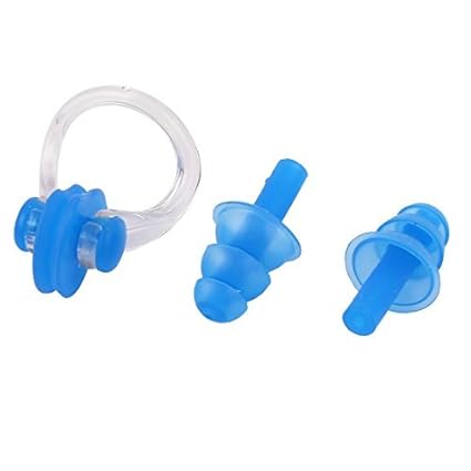 Amazon.com : eDealMax de silicona Suave Piscina Set Clip de la nariz ...