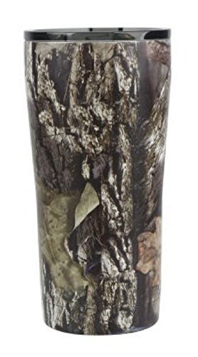 Mossy Oak 20-Ounce Double-Wall, Vacuum-Sealed Tumbler, Camo