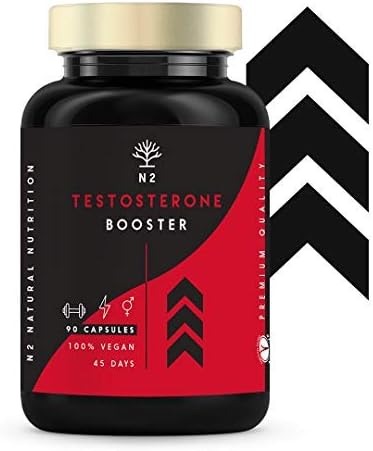 Testosterone Homme Femme Booster Puissant Plaisir Desir Augmente Musculation Energie Taux De Testosterone Fenugrec Maca Ginseng Zinc B6 90 Capsules Vegetale Certifie Vegan Ue N2 Natural Nutrition Amazon Fr Hygiasne Et Soins Du