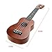 Coocheer Cheap Soprano Ukulele 21 Inch Small Guitar Ukulele Nylon String Natural Wood Ukulele for Kids and Beginners
