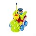 GordVE SJB70 Cartoon Cars RC Train Action Figure Car Radio Control Cars Electric Trains Toy for Toddlers and Babies
