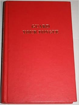 Guard Your Tongue A Practical Guide To The Laws Of Loshon Hora Based On Chofetz Chayim Rabbi Zelig Pliskin Amazon Com Books