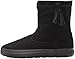 crocs Women's Lodge Point Suede Pull-on Winter Boot, Black, 9 M US