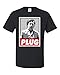 Wild Bobby Pablo Escobar Plug Cocaine Cowboys Narcos Tee Graphic Unisex T-Shirt (Medium, Black)