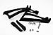 HTTMT MT390-009- Black Passenger Foot Peg Compatible with Yzf R6 R6S 2003-2006 2007 2008 2009 2010