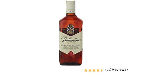 Ballantines Finest Whisky Escocés de Mezcla - 700 ml: Amazon.es: Alimentación y bebidas